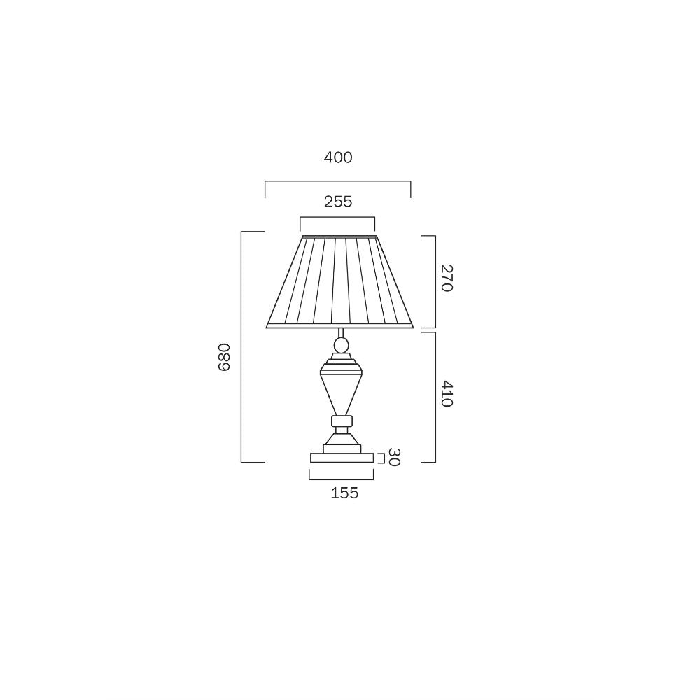 Telbix OXFORD - 25W Table Lamp Lamp Telbix, TABLE LAMPS, telbix-oxford-25w-table-lamp-lamp